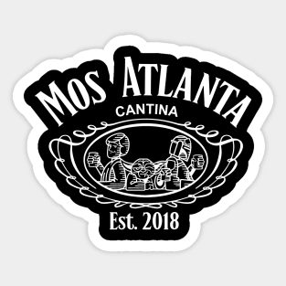 Mos Atlanta Cantina JD Style Sticker